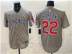 Chicago Cubs #22 Cade Horton Gray Limited Jersey