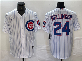 Chicago Cubs #24 Cody Bellinger White Limited Jersey