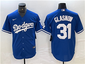 Los Angeles Dodgers #31 Tyler Glasnow Royal Blue Jersey