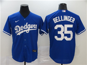 Los Angeles Dodgers #35 Cody Bellinger Royal Blue Cool Base Jersey