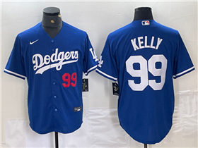 Los Angeles Dodgers #99 Joe Kelly Royal Blue Limited Jersey
