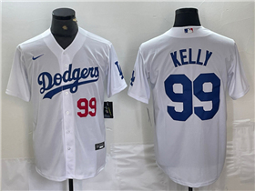Los Angeles Dodgers #99 Joe Kelly White Limited Jersey