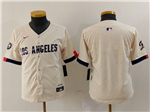 Los Angeles Dodgers Youth Cream 2024 City Connect Limited Team Jersey