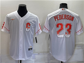 San Francisco Giants #23 Joc Pederson White 2021 City Connect Jersey