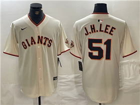 San Francisco Giants #51 Jung Hoo Lee Cream Limited Jersey