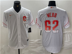 San Francisco Giants #62 Logan Webb White City Connect Jersey