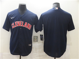 Cleveland Indians Navy Alternate Cool Base Team Jersey