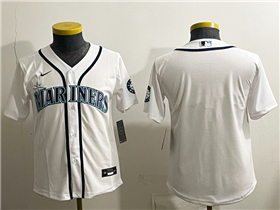 Seattle Mariners Youth White Limited Team Jersey