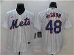 New York Mets #48 Jacob deGrom White Cool Base Jersey