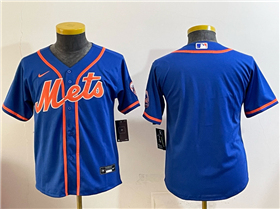 New York Mets Youth Royal Blue Team Jersey