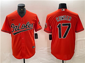 Baltimore Orioles #17 Colton Cowser Orange Limited Jersey