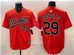 Baltimore Orioles #29 Samuel Basallo Orange Limited Jersey