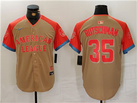 American League #35 Adley Rutschman Cream 2024 MLB All-Star Game Limited Jersey