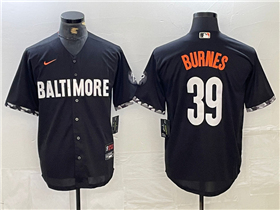 Baltimore Orioles #39 Corbin Burnes Black City Connect Jersey