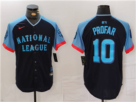 National League #10 Jurickson Profar Navy 2024 MLB All-Star Game Limited Jersey