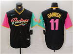 San Diego Padres #11 Yu Darvish Black 2022 City Connect Jersey