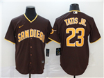 San Diego Padres #23 Fernando Tatís Jr. Brown Cool Base Jersey