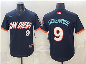 San Diego Padres #9 Jake Cronenworth Navy 2026 City Connect Jersey