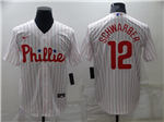 Philadelphia Phillies #12 Kyle Schwarber White Jersey