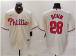 Philadelphia Phillies #28 Alec Bohm Cream Limited Jersey