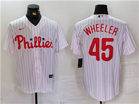 Philadelphia Phillies #45 Zack Wheeler White Limited Jersey