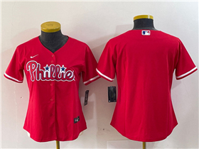 Philadelphia Phillies Women's Red Team Jersey