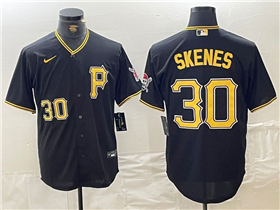 Pittsburgh Pirates #30 Paul Skenes Black Limited Jersey