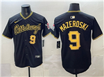 Pittsburgh Pirates #9 Bill Mazeroski Alternate Black Limited Jersey