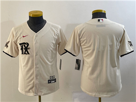 Texas Rangers Youth Cream 2023 City Connect Team Jersey