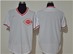 Cincinnati Reds White Cooperstown Collection Cool Base Team Jersey
