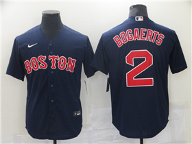 Boston Red Sox #2 Xander Bogaerts Navy Cool Base Jersey