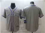 Colorado Rockies Gray Cool Base Team Jersey