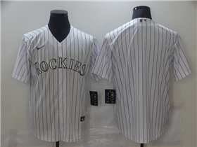 Colorado Rockies White Cool Base Team Jersey