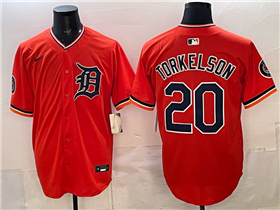 Detroit Tigers #20 Spencer Torkelson Orange Limited Jersey