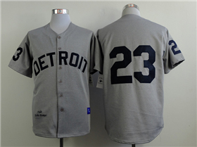 Detroit Tigers #23 Willie Horton 1969 Throwback Gray Jersey