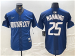 Detroit Tigers #25 Matt Manning Navy 2024 City Connect Limited Jersey