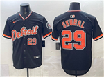 Detroit Tigers #29 Tarik Skubal Alternate Black Limited Jersey