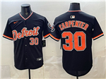 Detroit Tigers #30 Kerry Carpenter Alternate Black Limited Jersey