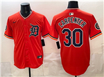 Detroit Tigers #30 Kerry Carpenter Orange Limited Jersey