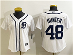 Detroit Tigers #48 Brant Hurter White Limited Jersey