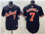 Detroit Tigers #7 Kevin McGonigle Alternate Black Limited Jersey