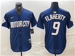 Detroit Tigers #9 Jack Flaherty Navy 2024 City Connect Limited Jersey