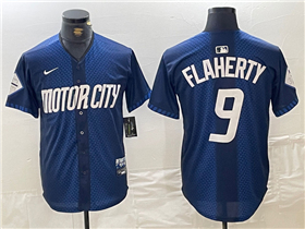 Detroit Tigers #9 Jack Flaherty Navy 2024 City Connect Limited Jersey