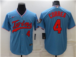 Minnesota Twins #4 Carlos Correa Light Blue Cool Base Jersey