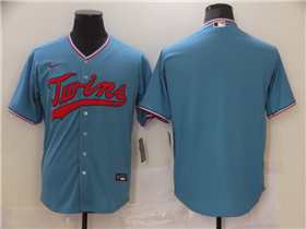 Minnesota Twins Light Blue Cool Base Team Jersey