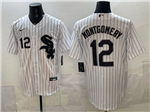 Chicago White Sox #12 Colson Montgomery White Limited Jersey
