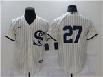 Chicago White Sox #27 Lucas Giolito White 2021 Field of Dreams Cool Base Jersey 