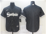 Chicago White Sox Black 2021 City Connect Cool Base Team Jersey 
