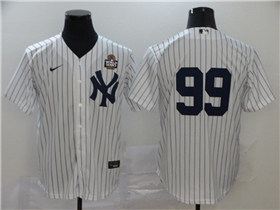 New York Yankees #99 Aaron Judge White 2024 World Series Limited Jersey