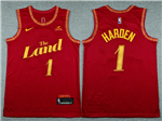 Cleveland Cavaliers #1 James Harden 2023-24 Wine City Edition Swingman Jersey